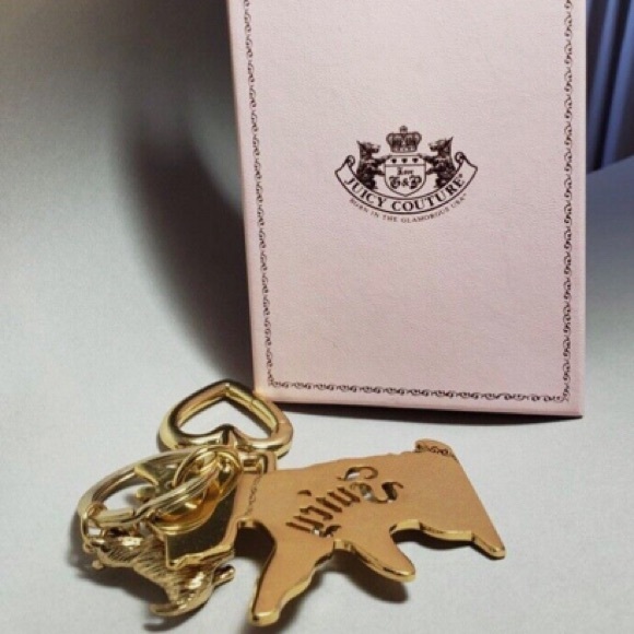 NEW Y2K JUICY COUTURE SCOTTIE DOGS HUGE KEY FOB KEYCHAIN PURSE FOB - Picture 3 of 9